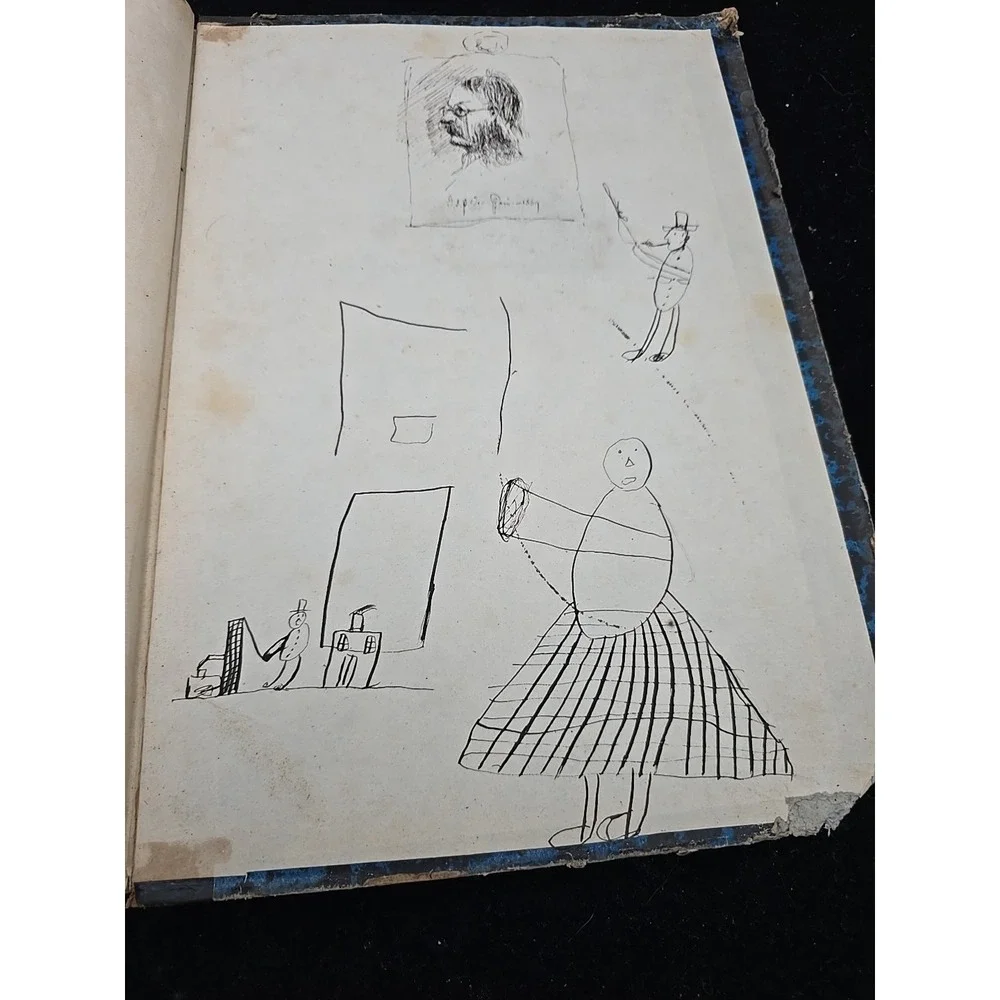 Antique French Book Balzac Savarus Seraphita Sceaux Paris 1839 Cavinieste Vtg